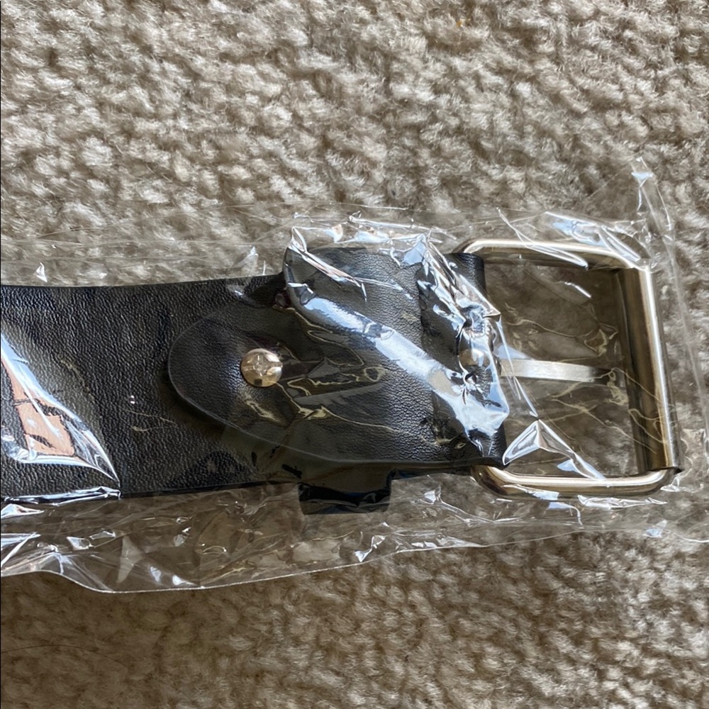 Silver Studded Black Belt - Picture 7 of 8